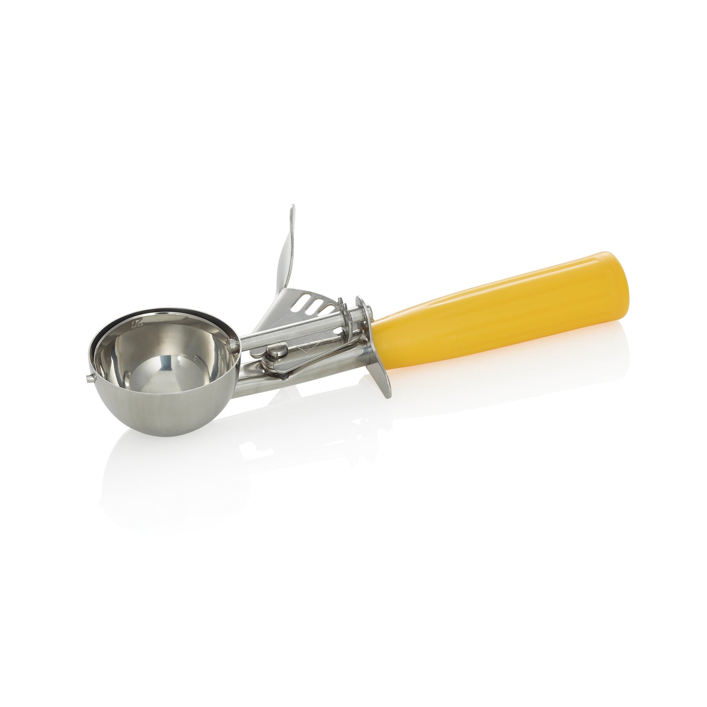 Was Ice Cream Scoop, Yellow Handle, Ø55 mm