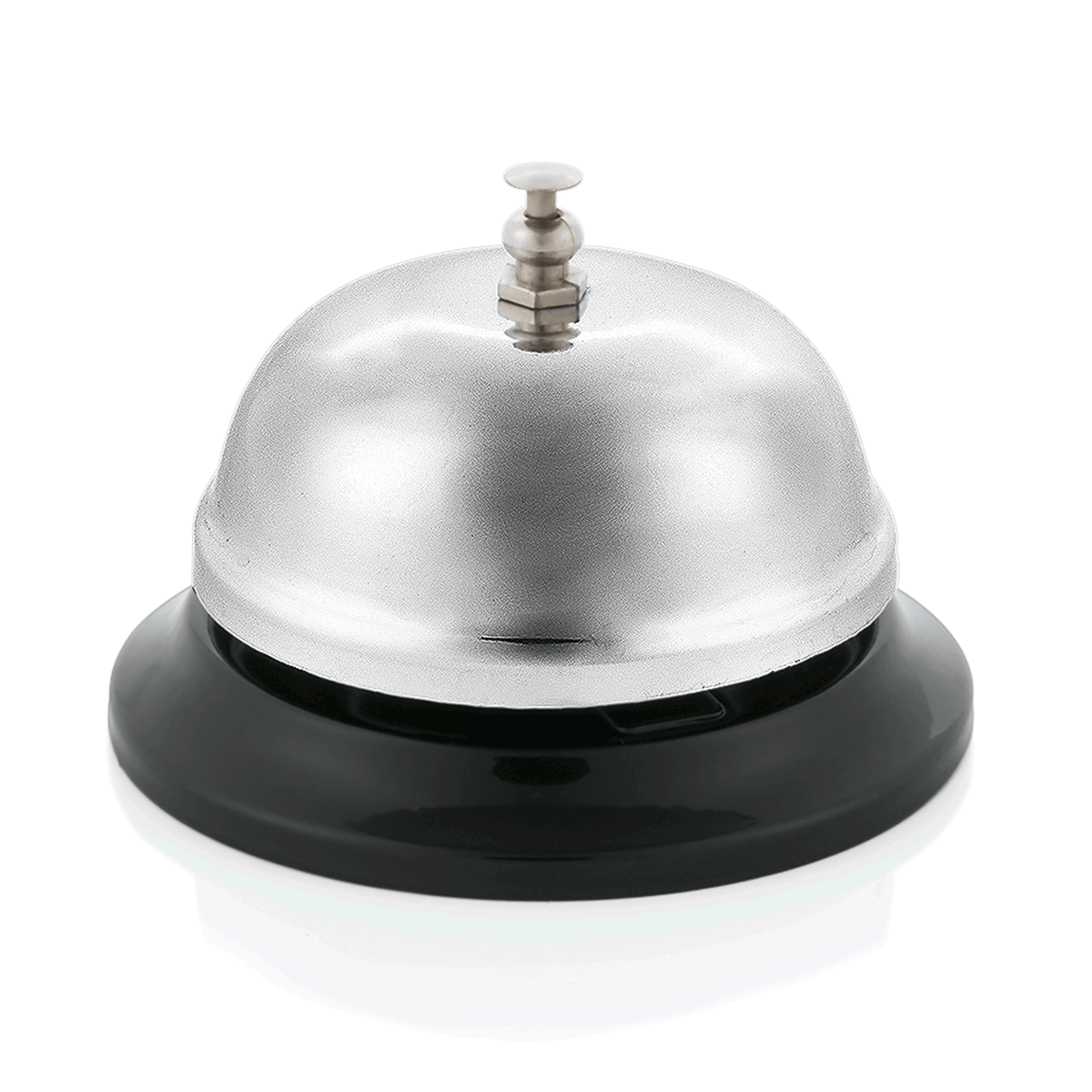 Was Reception Bell, Silver Stainless Steel, Ø85 mm
