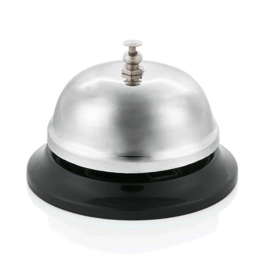 Was Reception Bell, Silver Stainless Steel, Ø85 mm