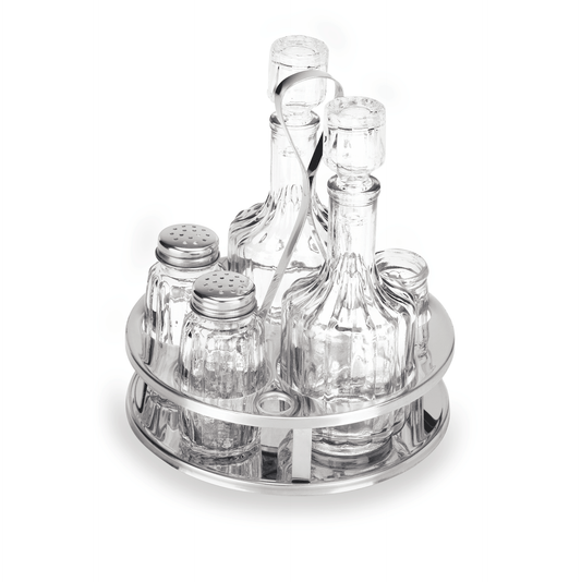 Was Cruet Menage 1480, 5-Piece, Toothpick Jar, H170 mm