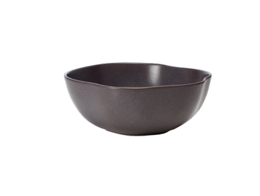 Organic Porcelain Bowl, Stone Grey, 280 mm