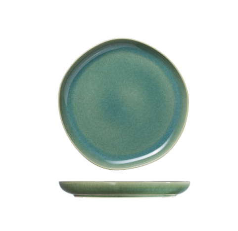 Organic Myrtle Green Flat Plate, 280mm