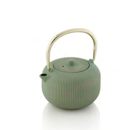 Maya Suteki Cast Iron Teapot, 0.4 L, Black