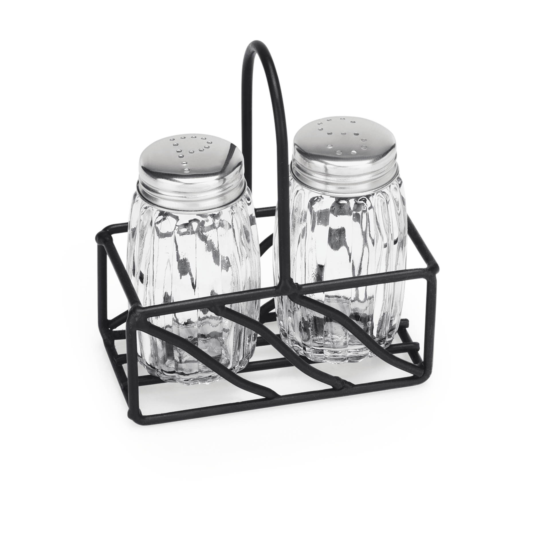 Was Cruet, Salt and Pepper, Lacquered Wire, 94 x 50 mm
