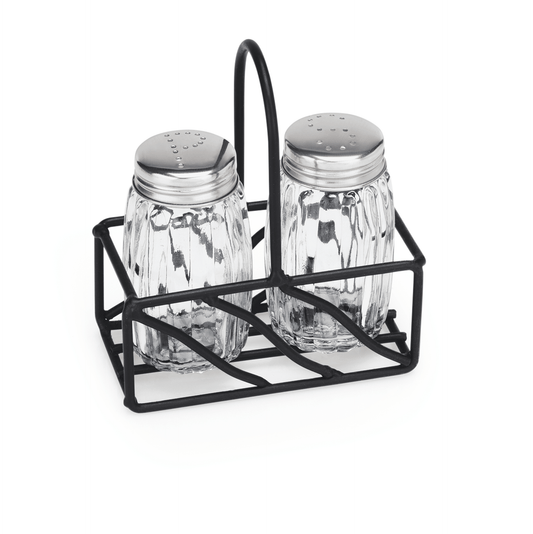 Was Cruet, Salt and Pepper, Lacquered Wire, 94 x 50 mm