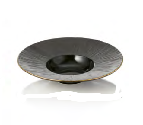 Maya Kuro Pasta Plate Set, 270mm, 6 pcs