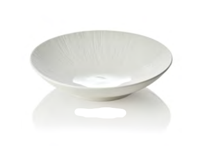 Maya Shiro Porcelain Bowl Set, 260mm, 2 pcs