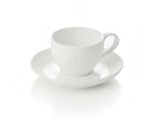 Maya Shiro Espresso Cup, 80 ml, 4 pcs