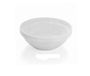 Hamburg System Porcelain Bowl, 140mm, 380ml, 6 pcs