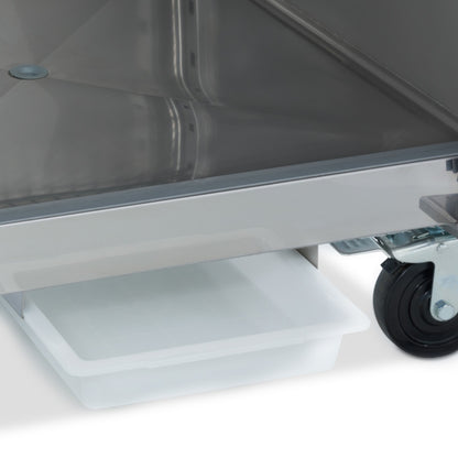 Maxima Fish Fridge, 600 L, 7 Containers, on Wheels, additional view
