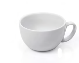 Italia Latte Cup with Saucer, 350 ml, 6 pcs