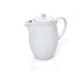 Italia White Porcelain Coffee Pot, 1950 ml