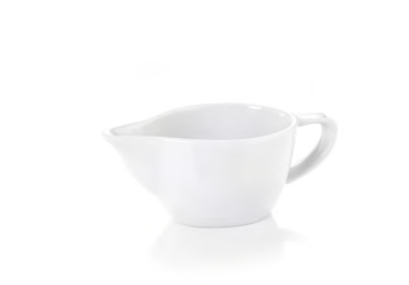 Porcelain Gravy Boat, 200 ml, Set of 6