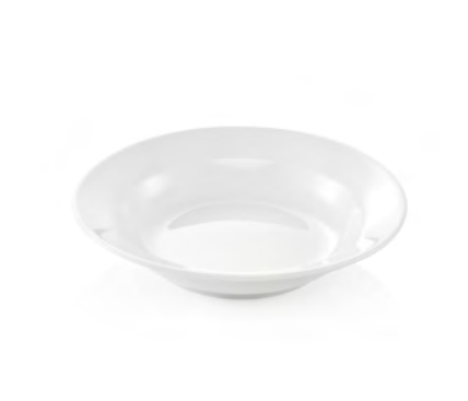 Italia White Deep Plate, Ø220 mm, Set of 6