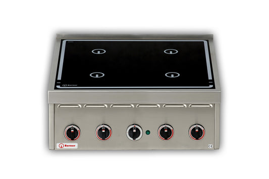 Tabletop Induction Hob, 4-Burner, 14 kW
