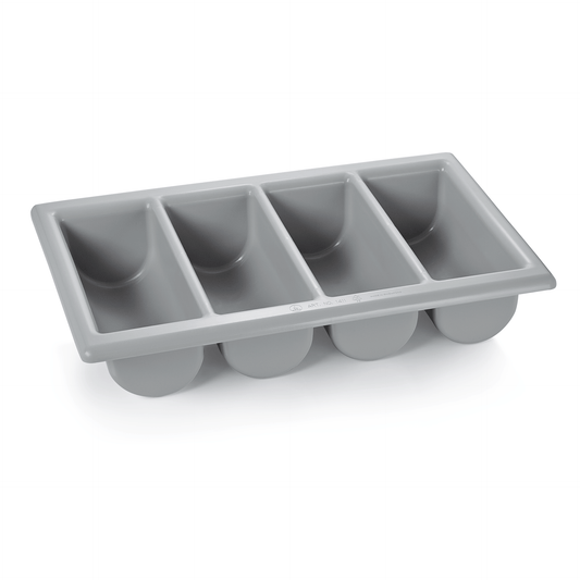 Was Cutlery Tray GN 1/1, Grey, 4 Divisions