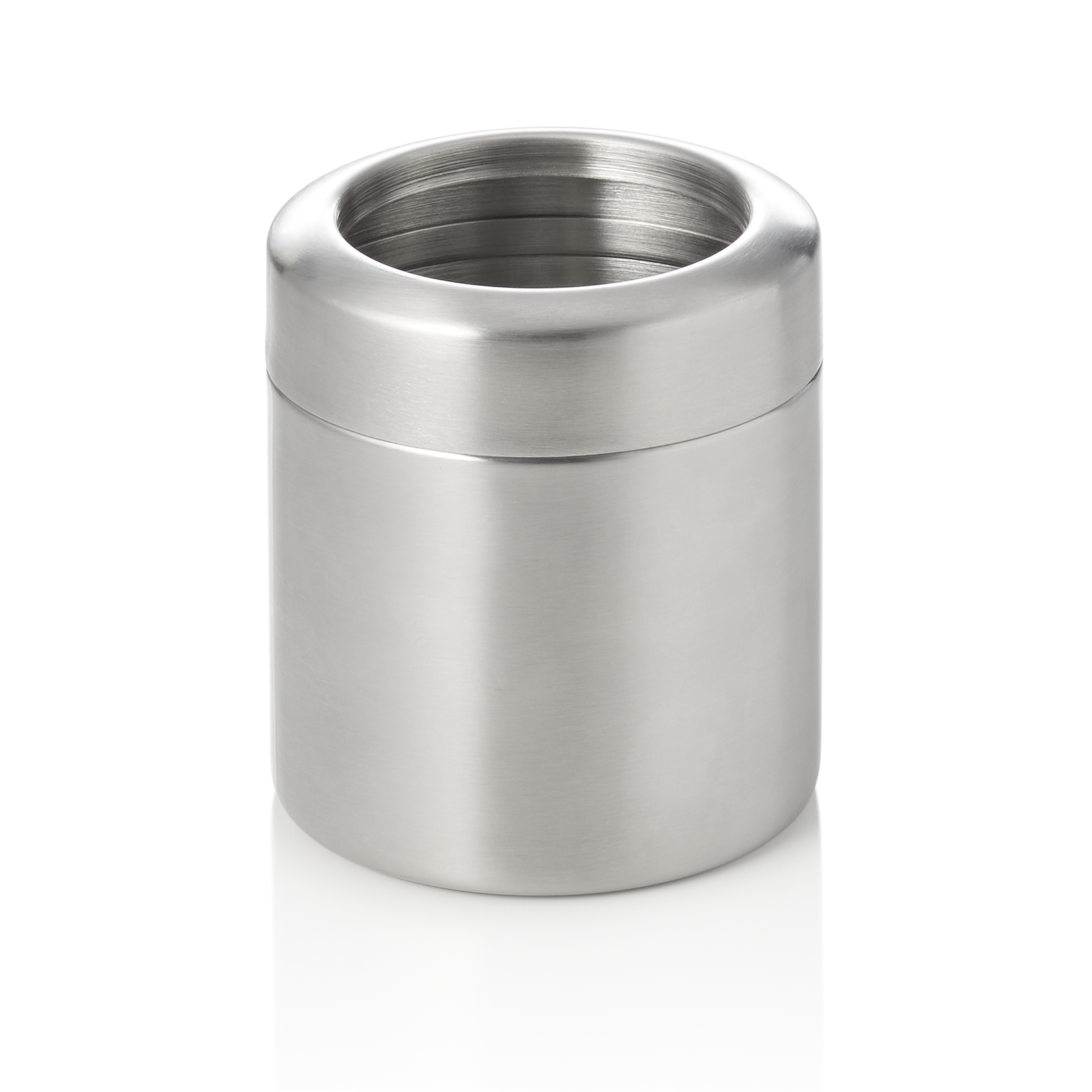 Was Table Waste Bin, Brushed Steel, Ø100 mm