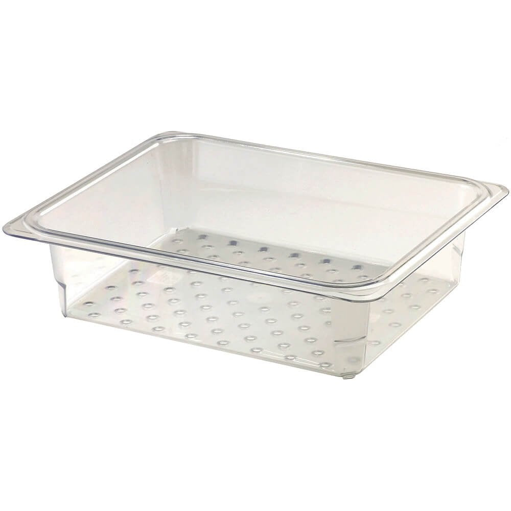 Camwear GN 1/2 Colander Pan, Clear, 127 mm