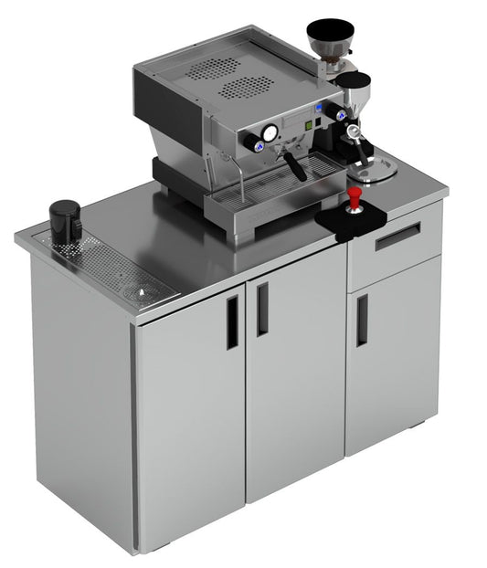 Coffee Bar Module, 1200 mm, Neutral Storage