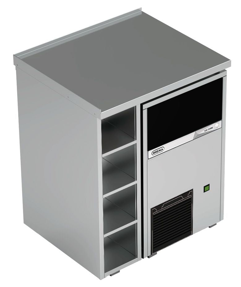Bar Ice Machine Module, 800mm, Stainless Steel