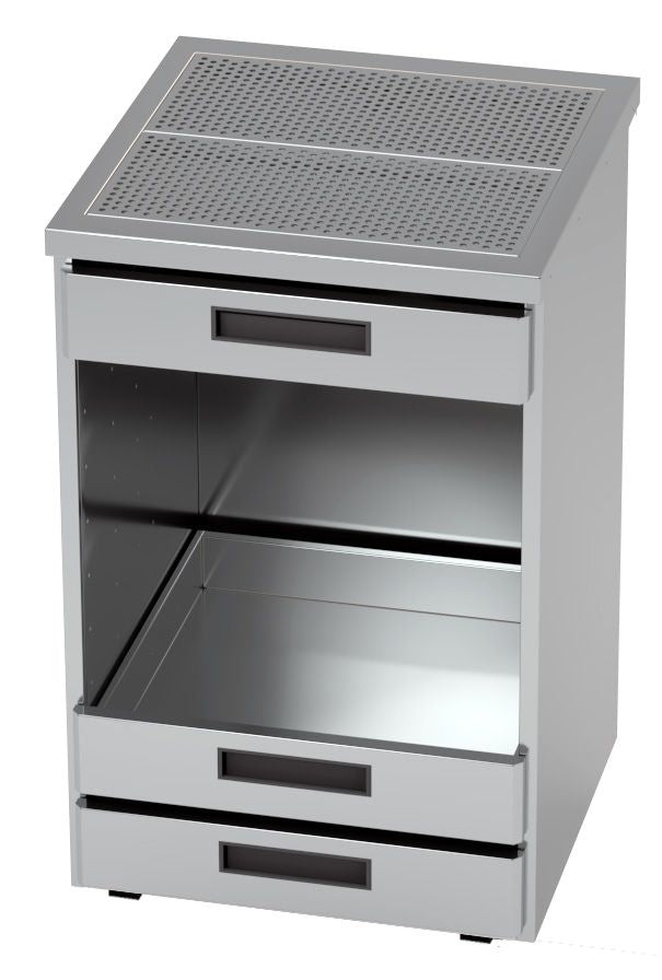 Neutral Bar Module, 600×650×900 mm, Glass Storage