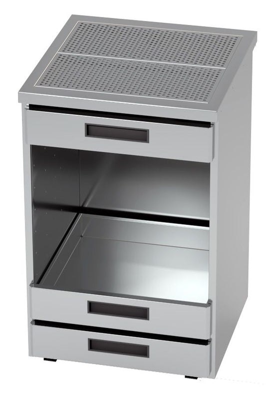 Neutral Bar Module, 600×650×900 mm, Glass Storage