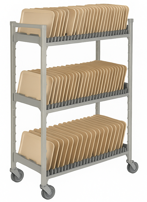 Mobile Vertical Drying & Storage Rack, 1380x600x1790