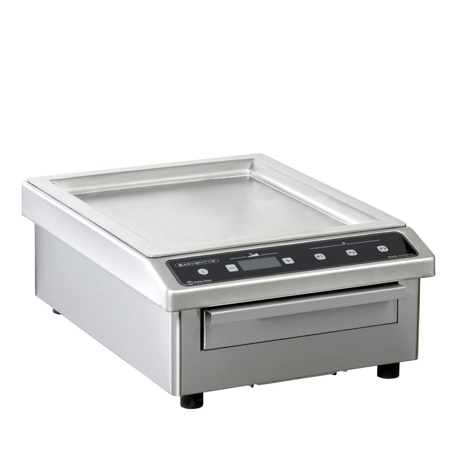 Induction Griddle, Single Zone, 3.6 kW, 50-250°C