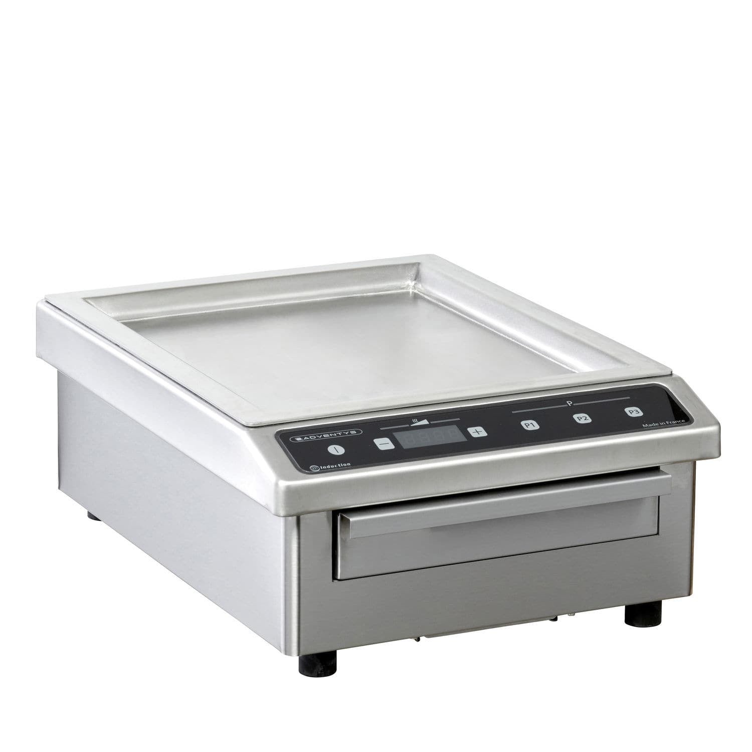 Induction Griddle, Single Zone, 3.6 kW, 50-250°C