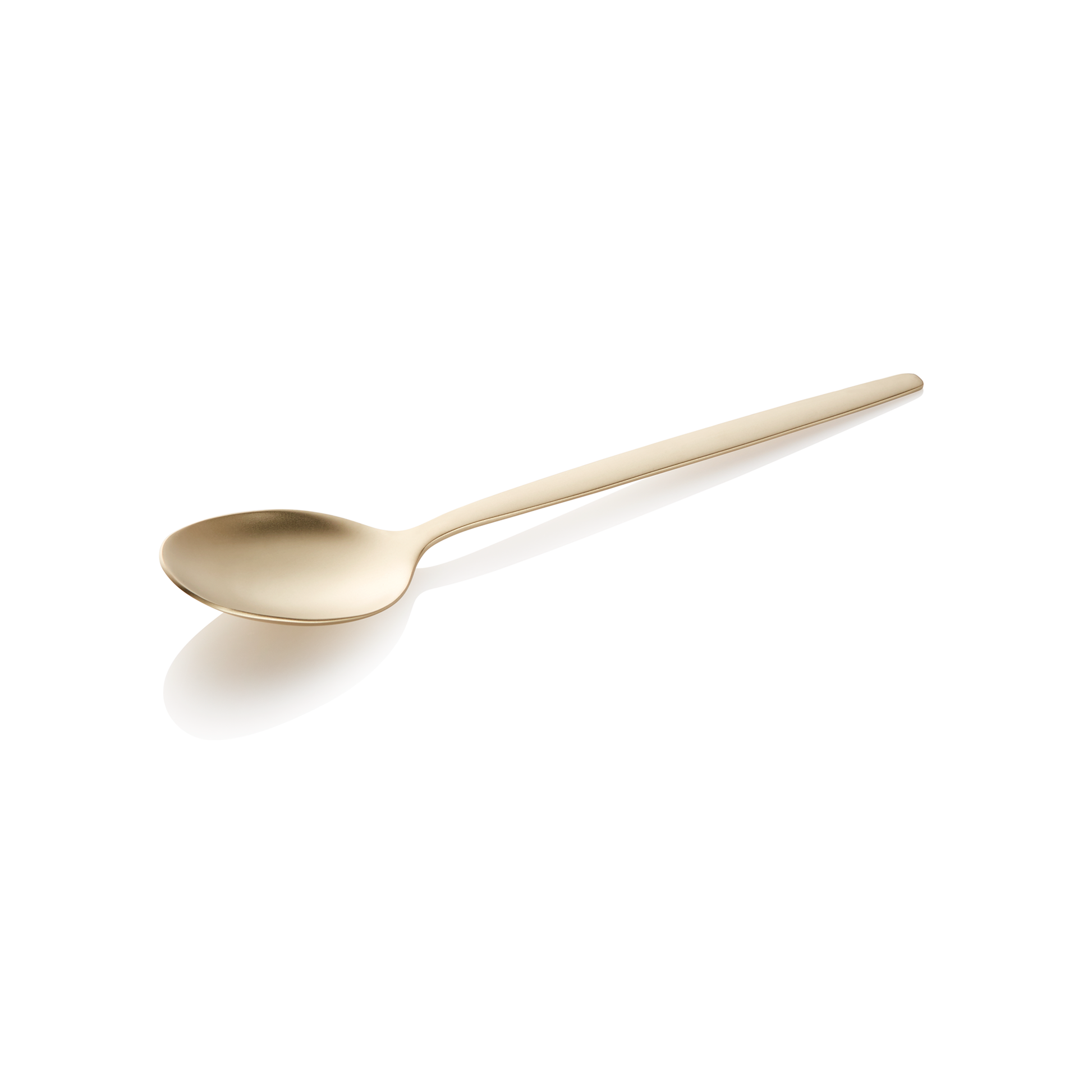 Alex Espresso Spoon, Champagne, Set of 12