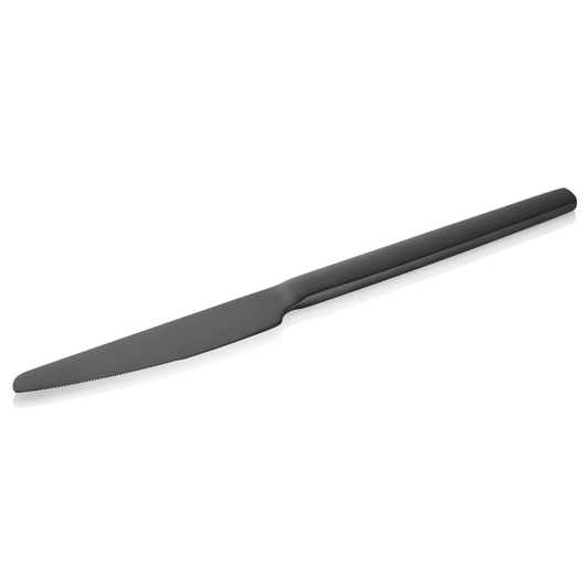 Alex Dinner Knife, Black, Set of 12