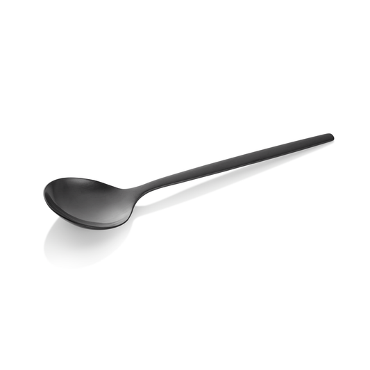 Alex Soup Spoon, Black, Set of 12