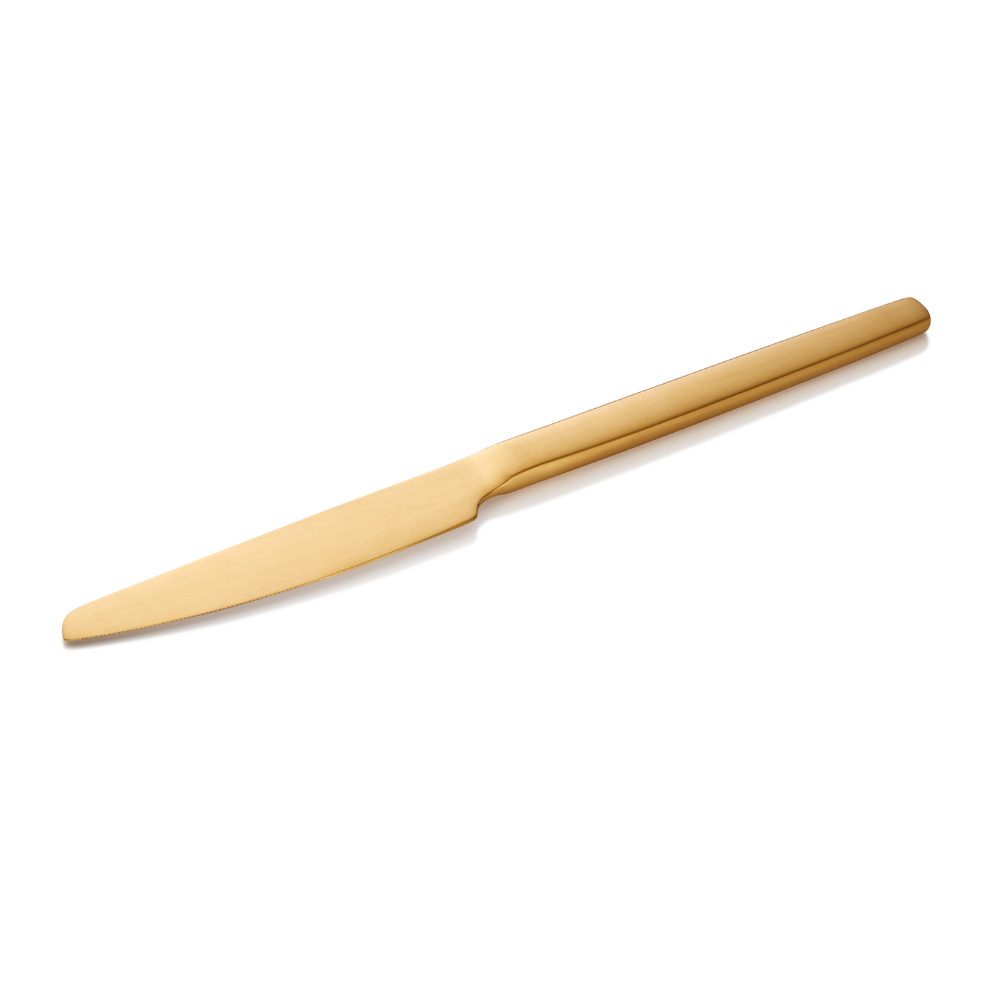 Alex Dinner Knife, Gold, Set of 12