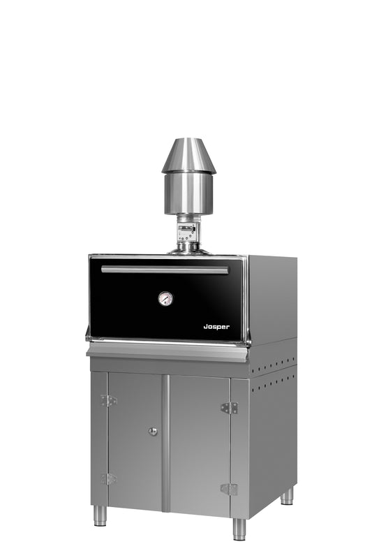 Charcoal Broiler Oven, Cabinet, 250–560°C, ~110 kg/h