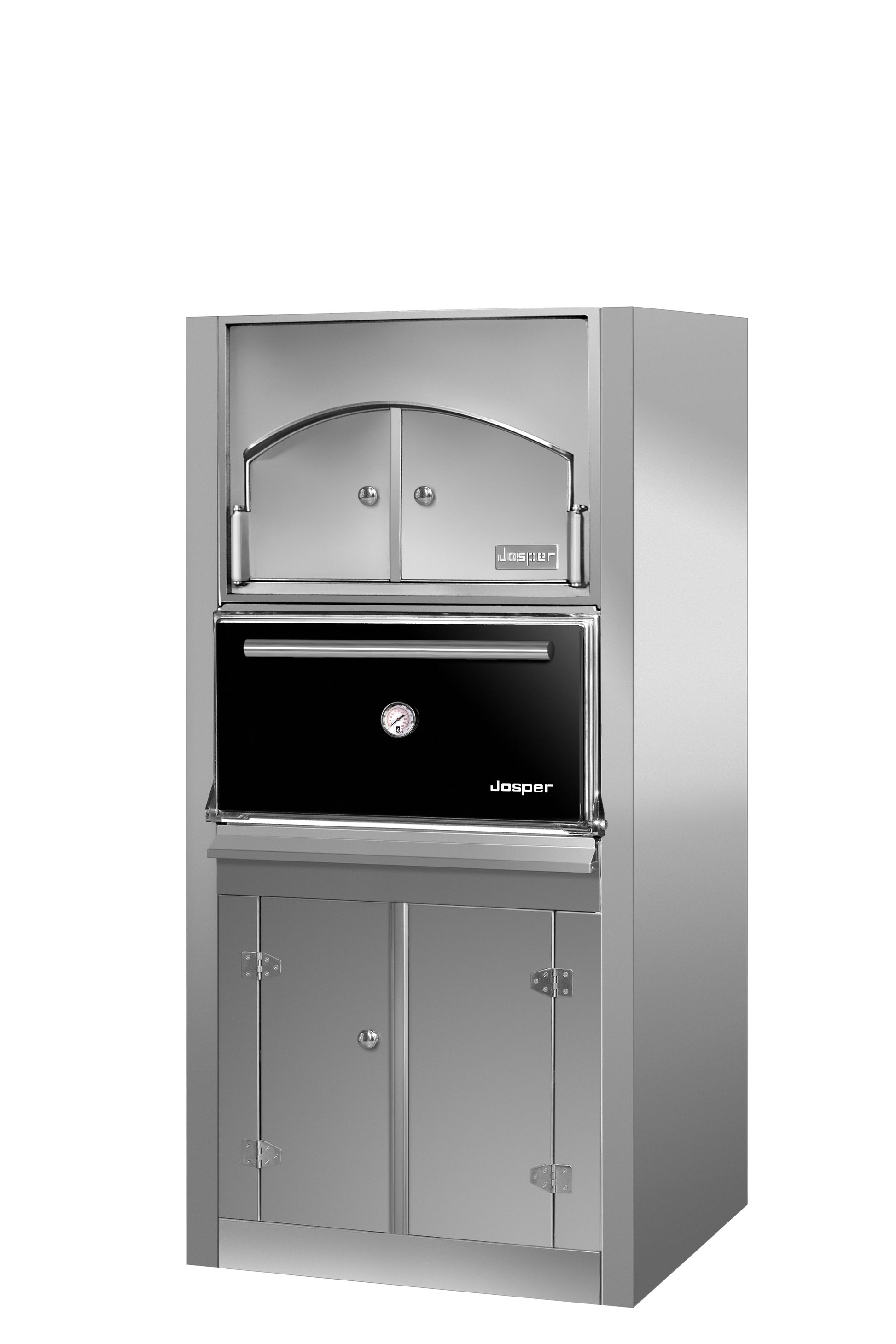 Charcoal Broiler Oven, Cabinet Base, 560°C, GN Kit