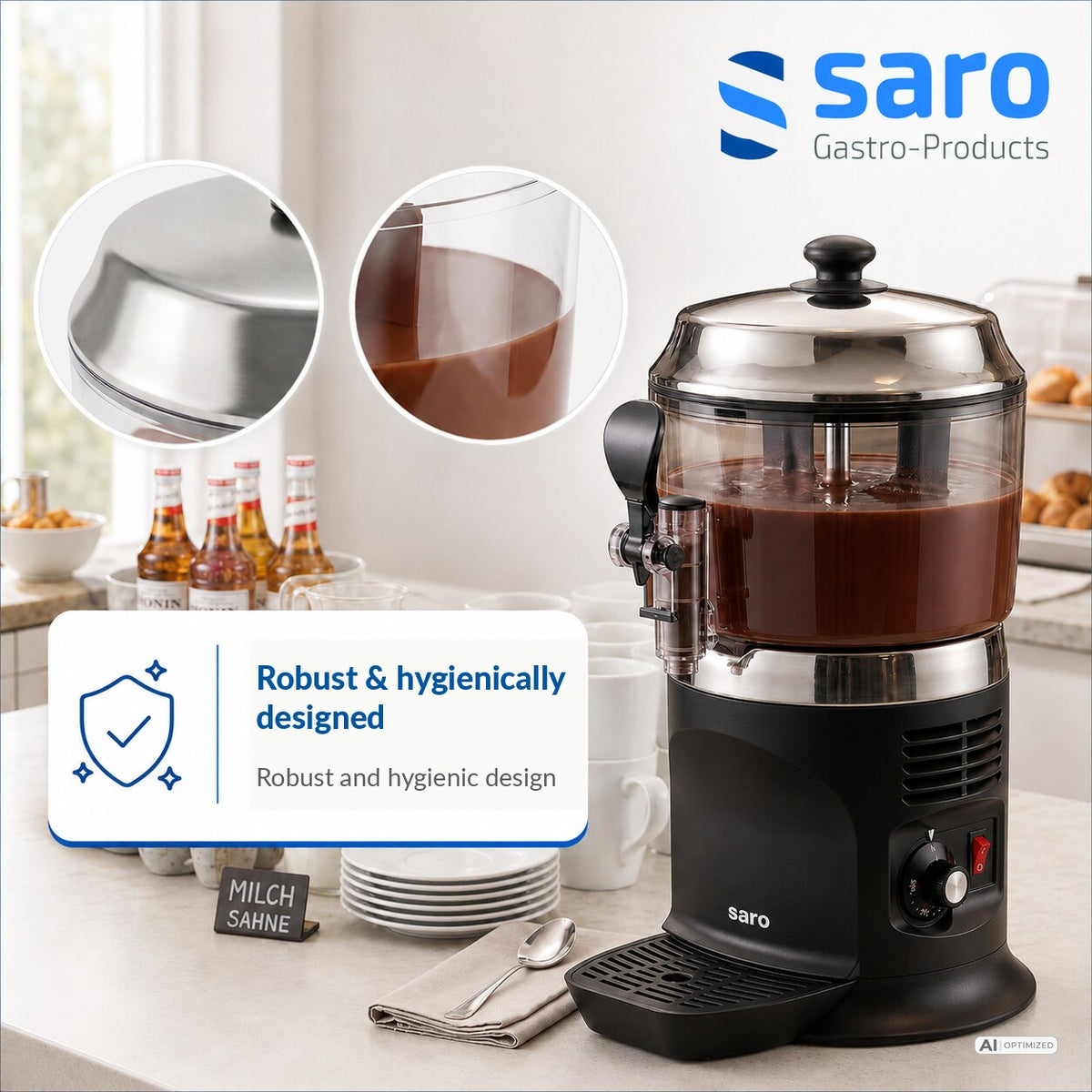 Saro NINA black, features