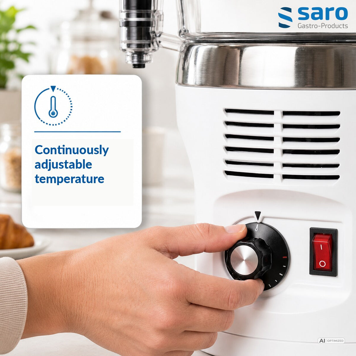Saro NINA white, features