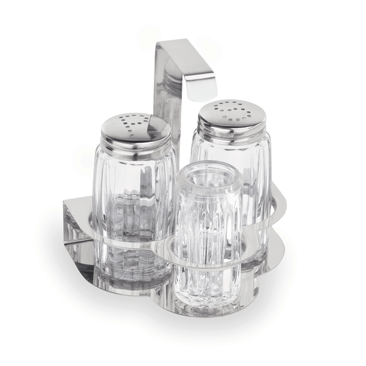 Was Cruet, Salt, Pepper and Toothpick Jar, H10.5 cm