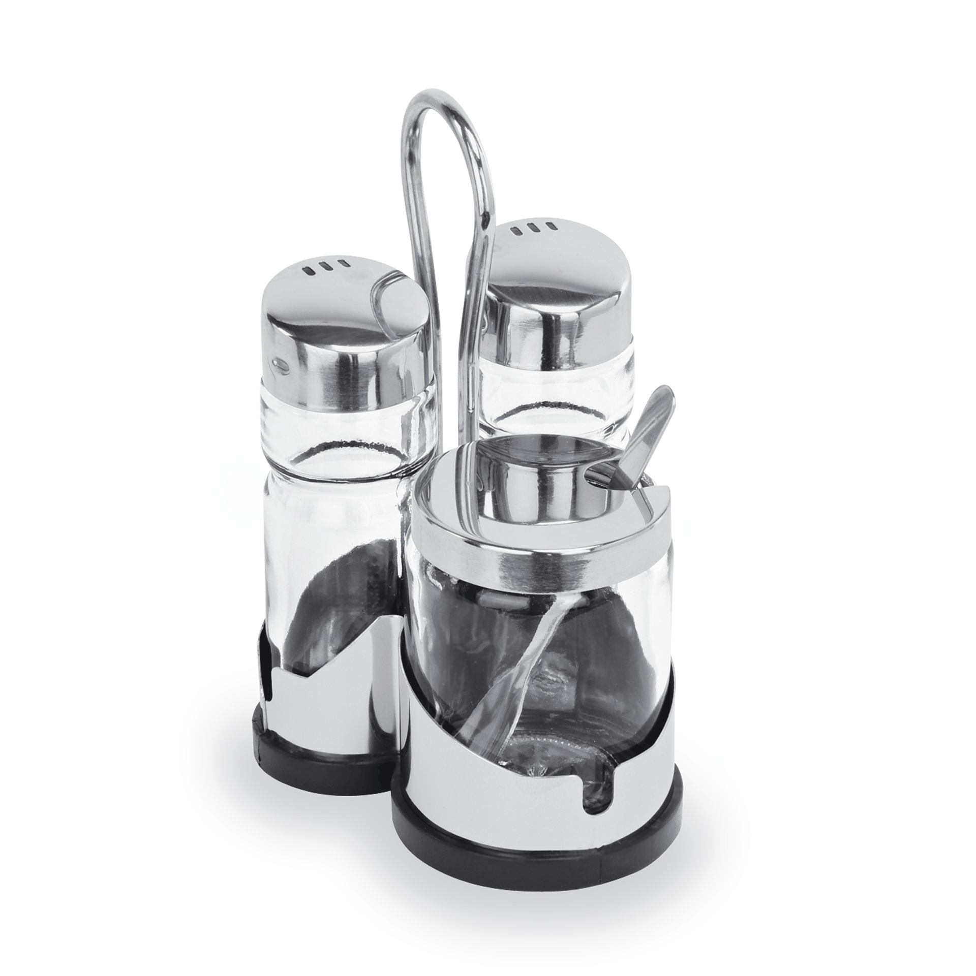 Was Cruet Menage 1755, 3-Piece with Mustard Jar