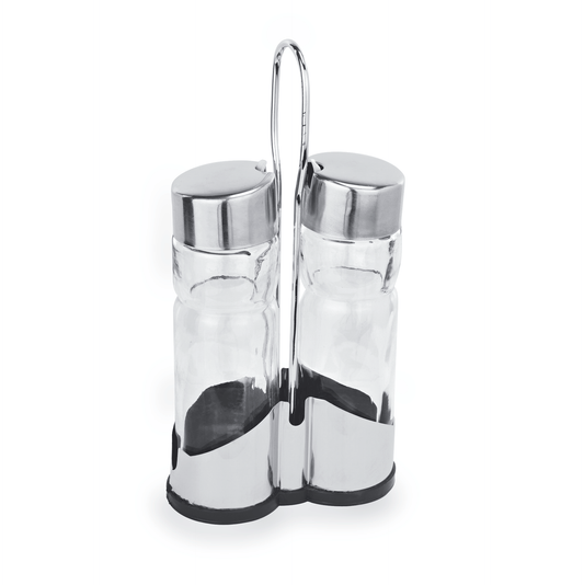 Was Cruet Menage 1755, Vinegar and Oil, H20 cm