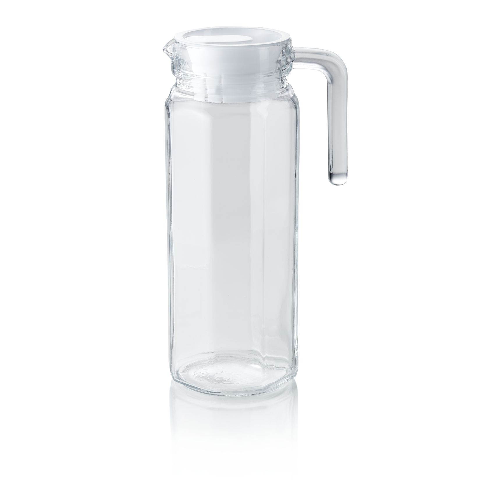 Was Jug with Plastic Lid, 1 L