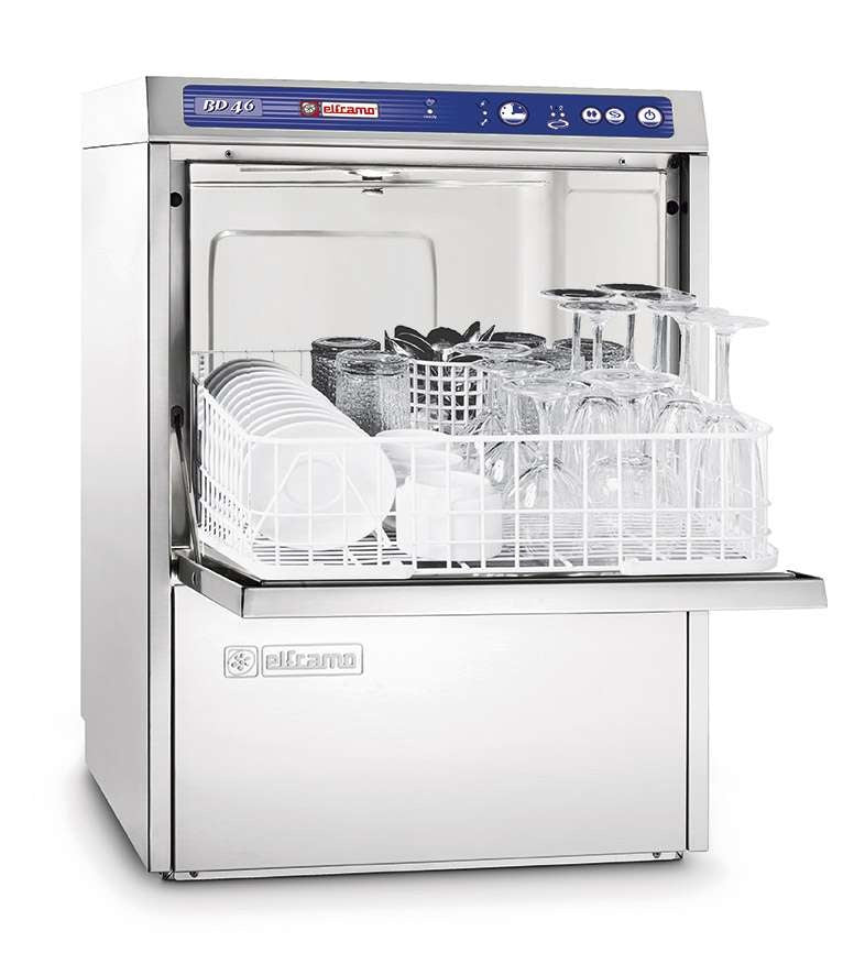 Undercounter Glasswasher, 400x400 mm, 60 Racks/h