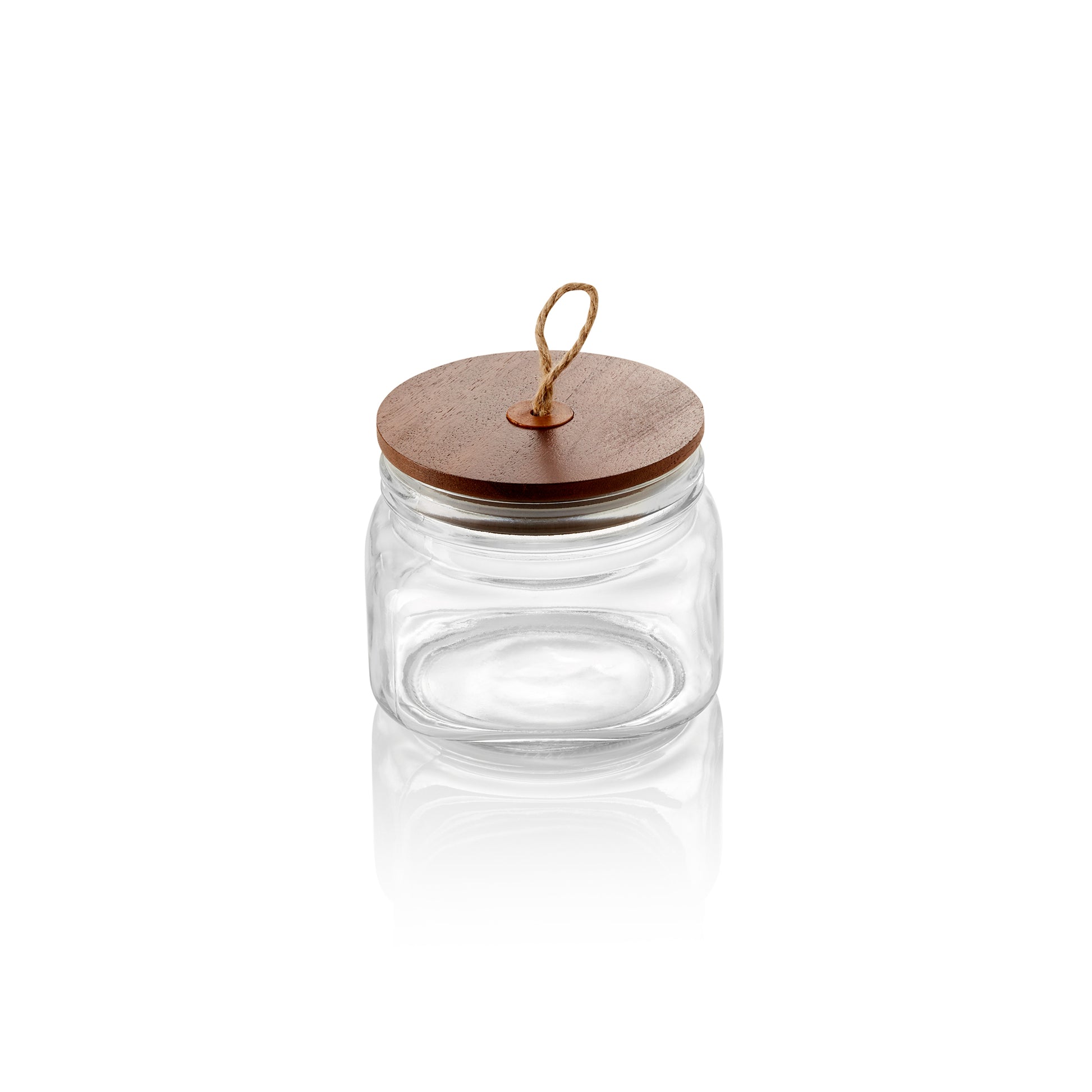 Was Storage Jar with Acacia Lid, 0.5 L