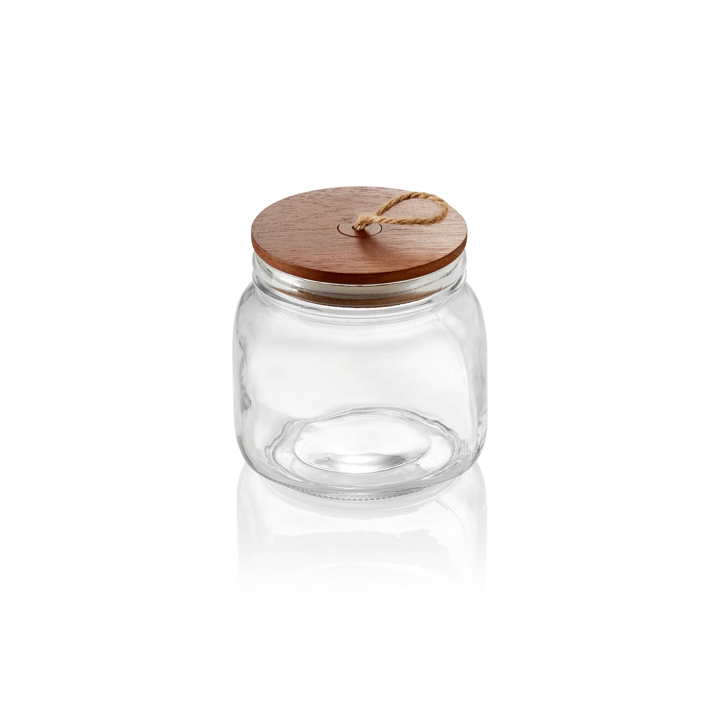 Was Storage Jar with Acacia Lid, 0.65 L