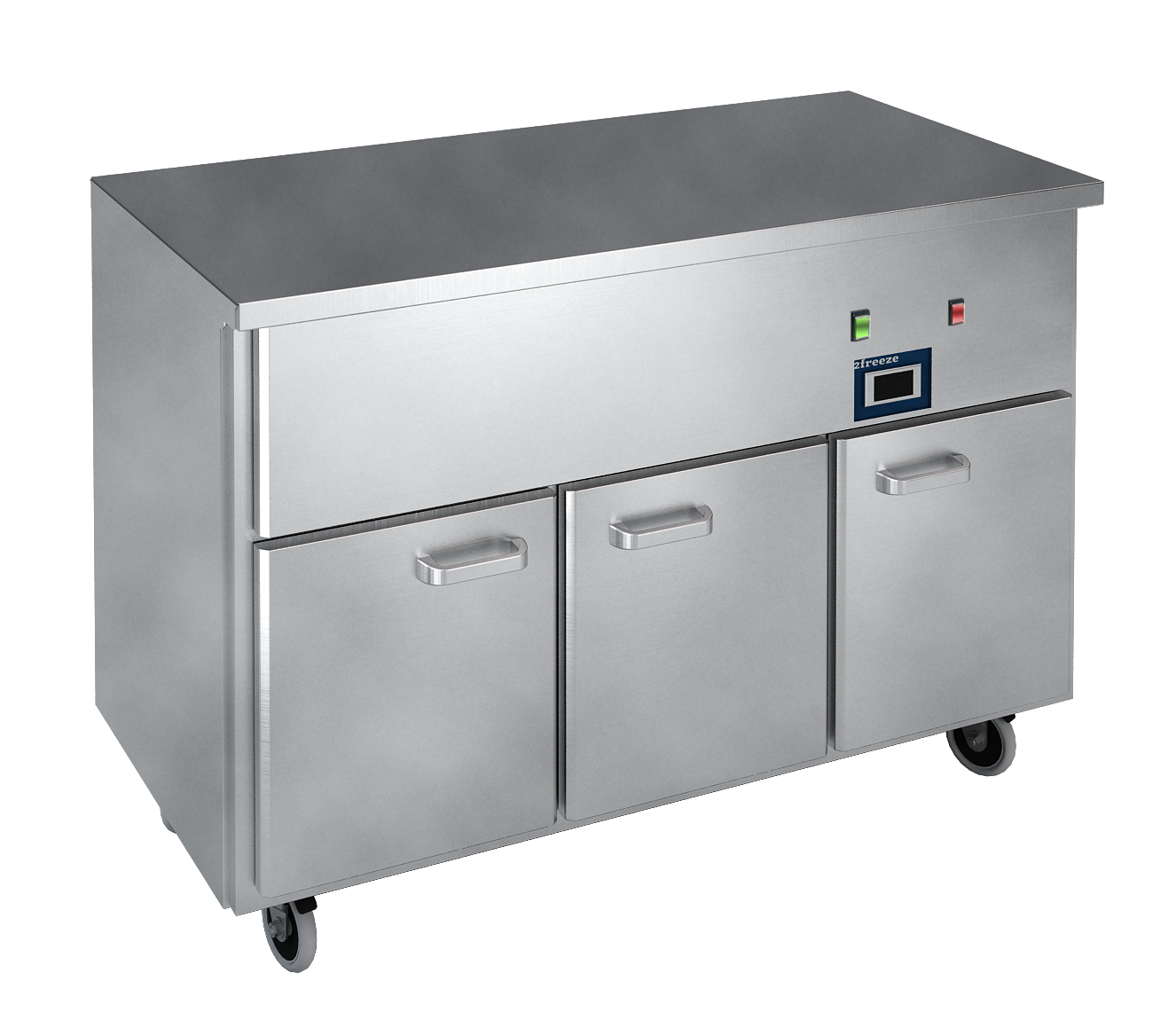 2freeze Heating table with neutral tabletop