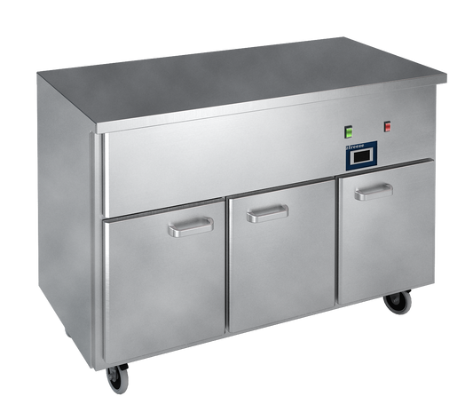 2freeze Heating table with neutral tabletop