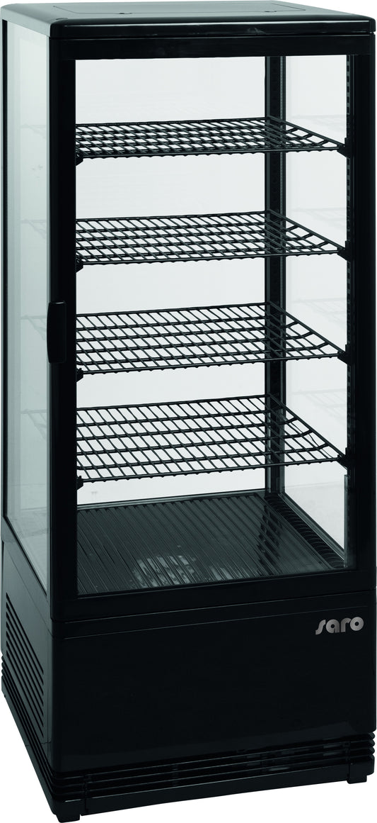 Pastry Showcase, 98 L, 0/+12°C, LED, Black