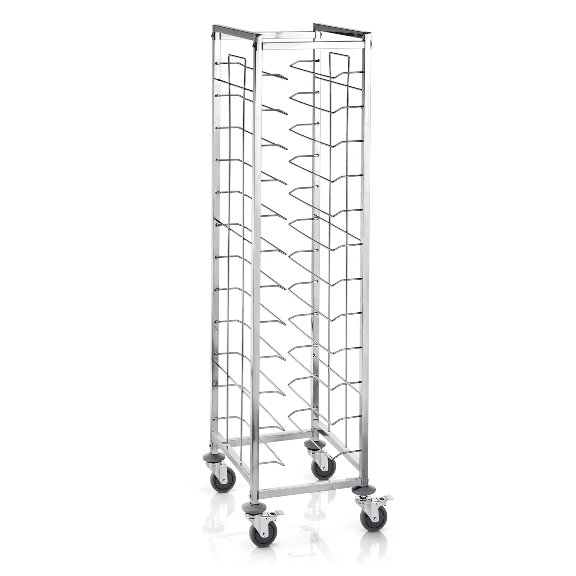 Was Tray Trolley, 12 Trays 455 x 355 mm