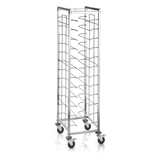Was Tray Trolley, 12 Trays 455 x 355 mm