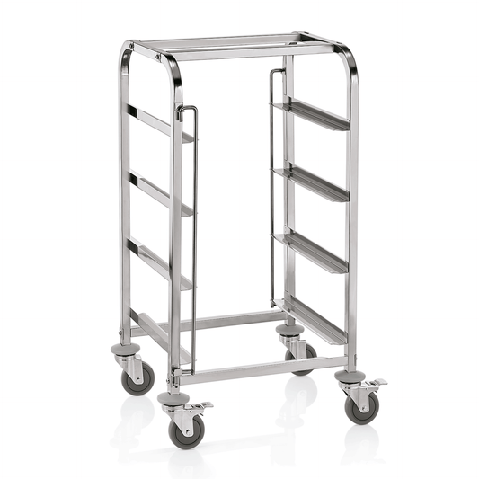 Was Transport Trolley for Dishwasher Baskets, 4 Rails